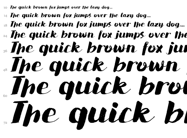DK Saffron Walden font waterfall